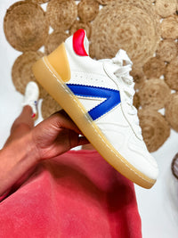 Red, White, and Blue Vesta Sneakers by MIA