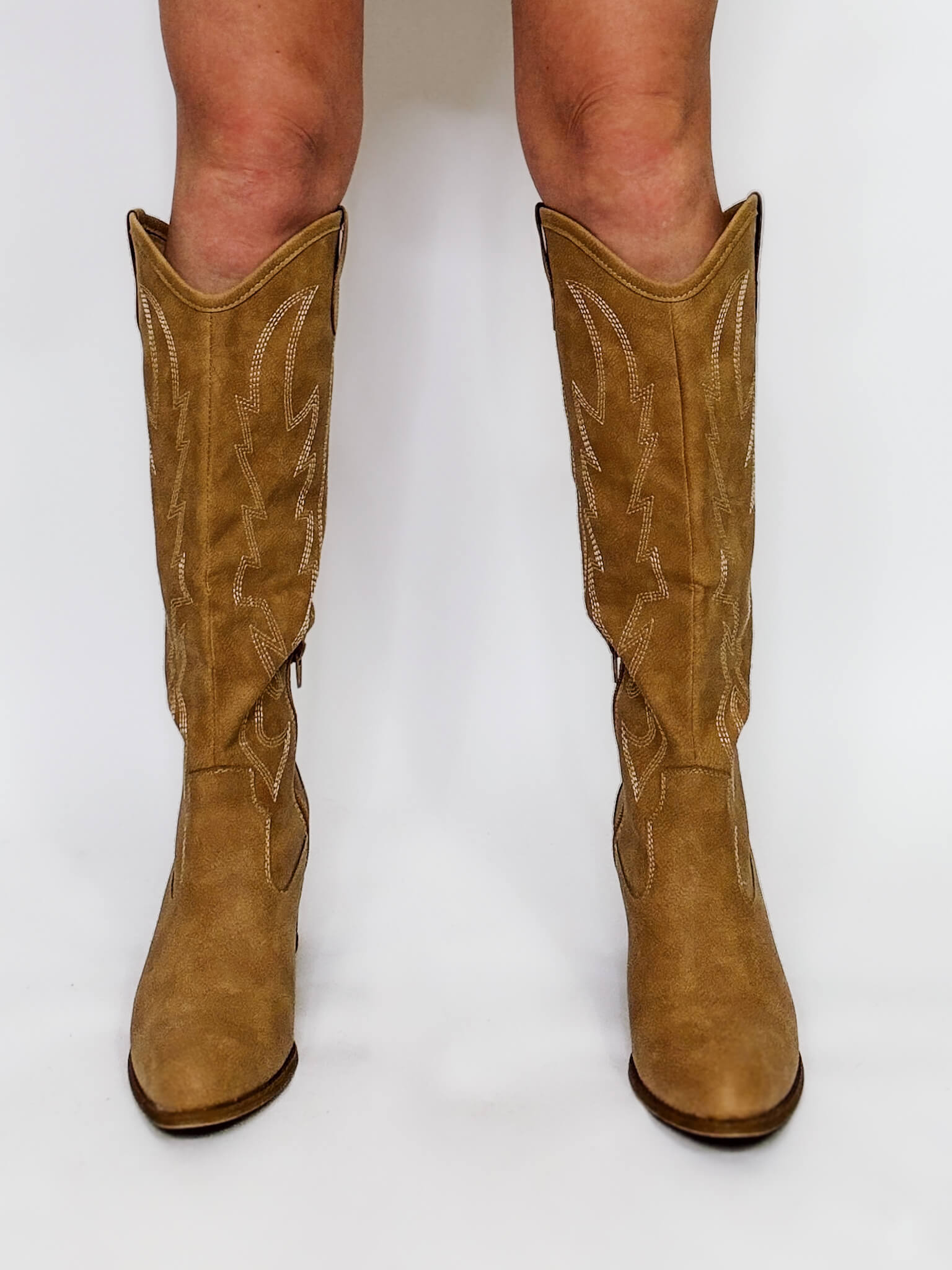 Cowgirl boots with hot sale zipper on the side