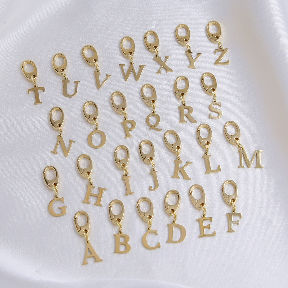 Initial Letter Charms